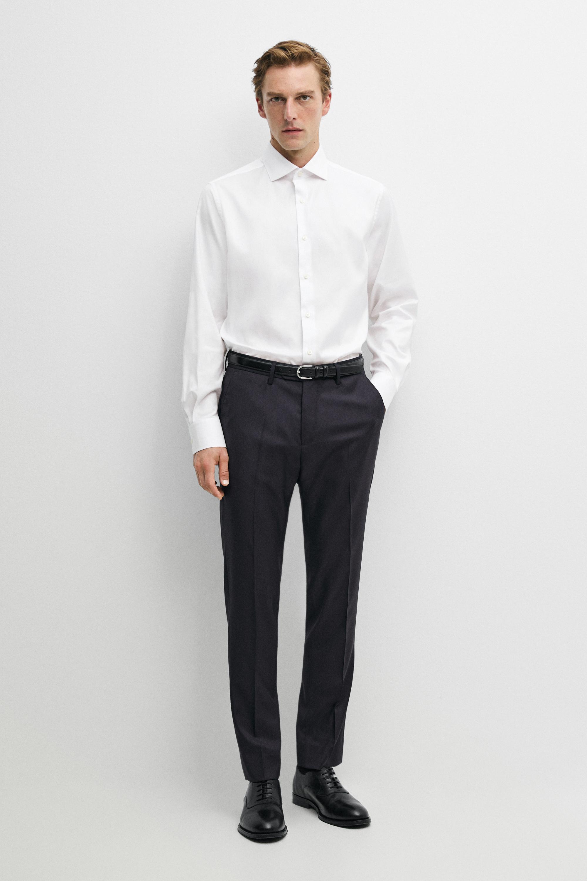 100% cotton regular fit shirt
